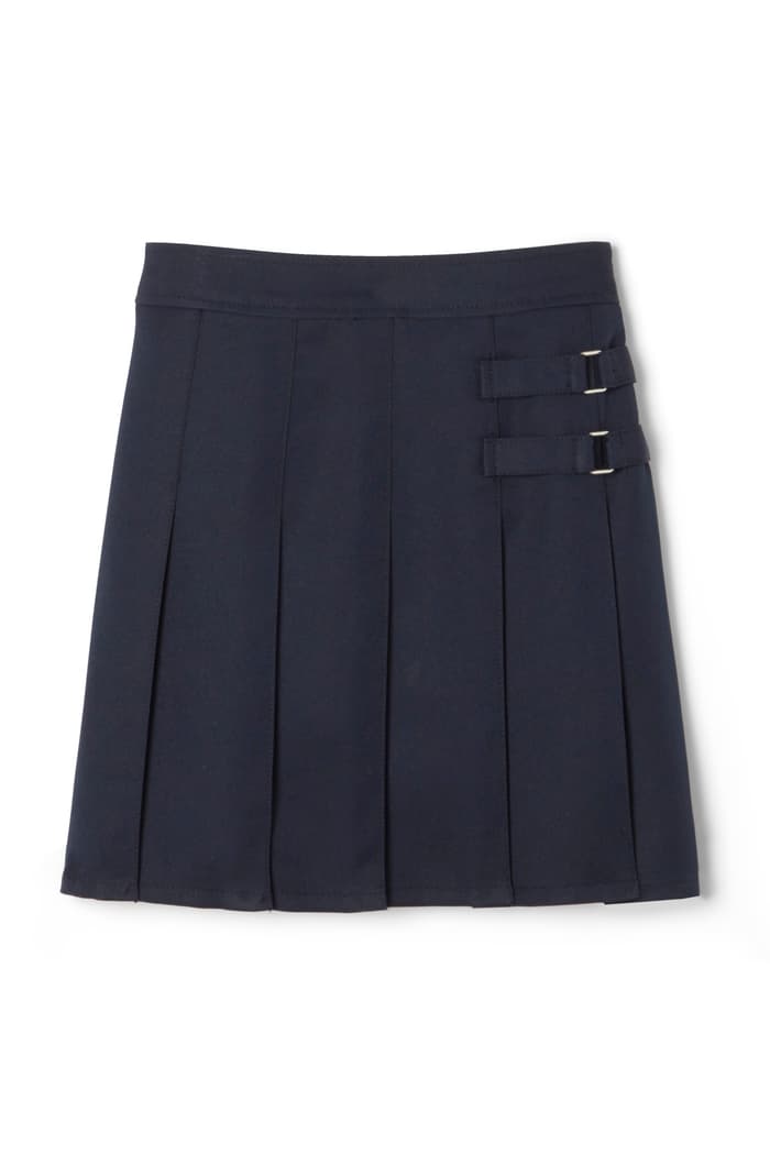 Girls Pleated Two-Tab Skort