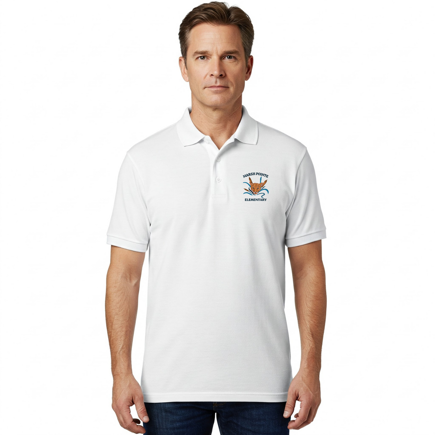 Men Classic Short Sleeve Pique Polo - Bayside Uniforms